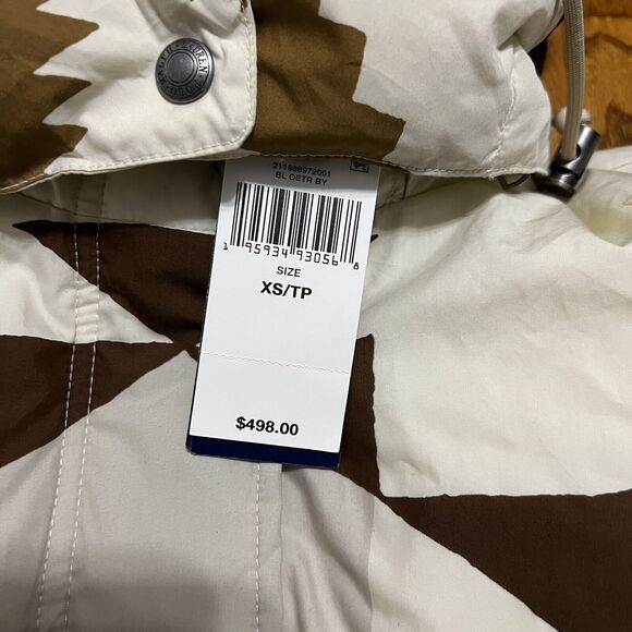 Polo Ralph Lauren Southwestern Puffer Jacket Coat Navajo Aztec Print Women's XS - Picture 9 of 10